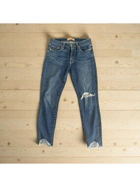 7 FOR ALL MANKIND Luxe Vintage Medium Wash Ankle Jeans Size 27